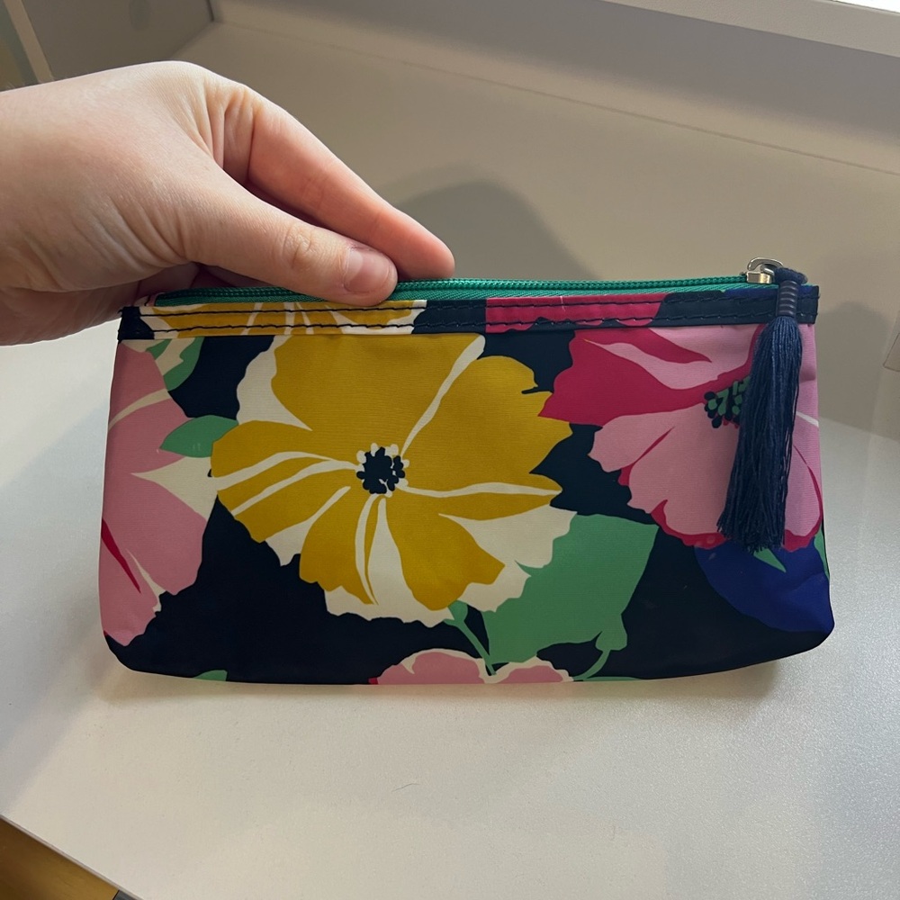 Modella Floral Multi-Color Cosmetic Clutch